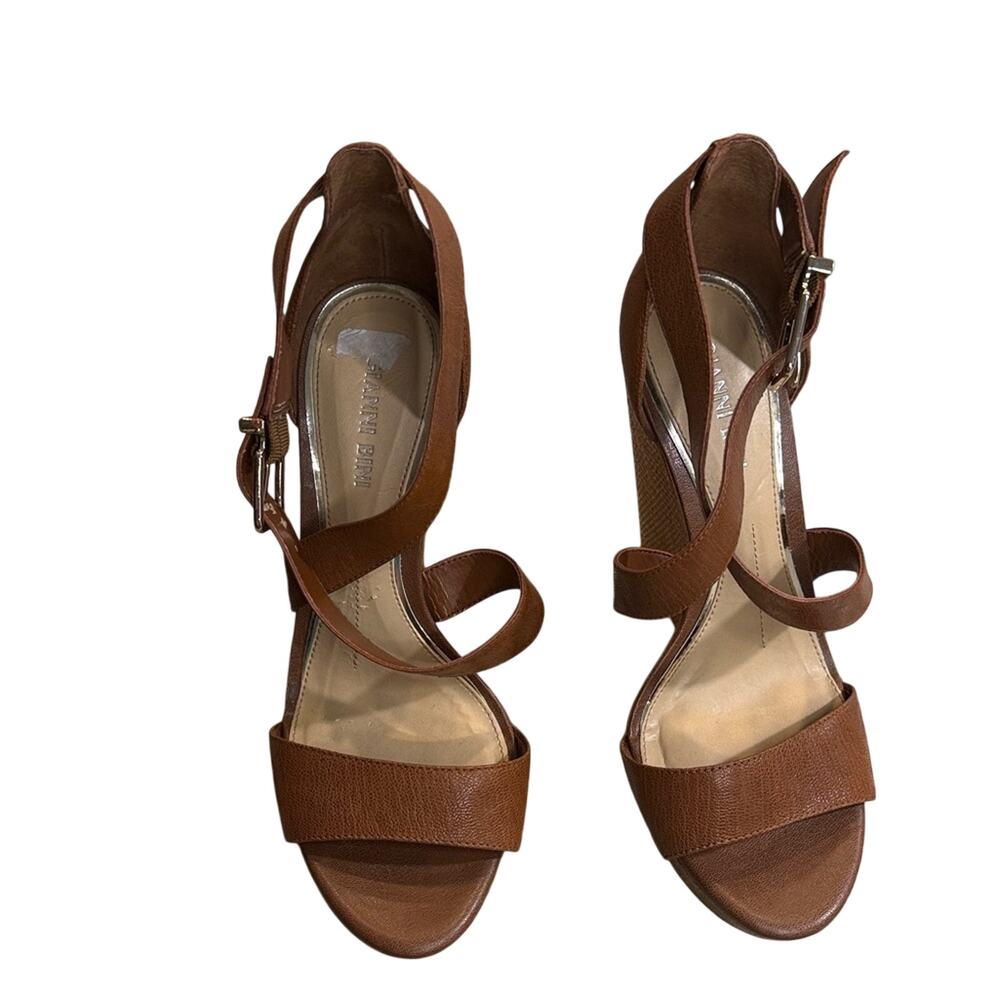 Giani Bernini Tan Strappy Heels